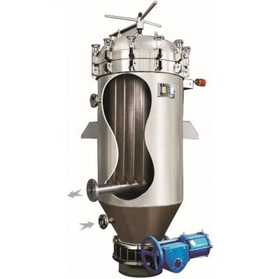 NYB Verticale Drukbladfilter 12m2 Filteroppervlak 2-4T/H Capaciteit