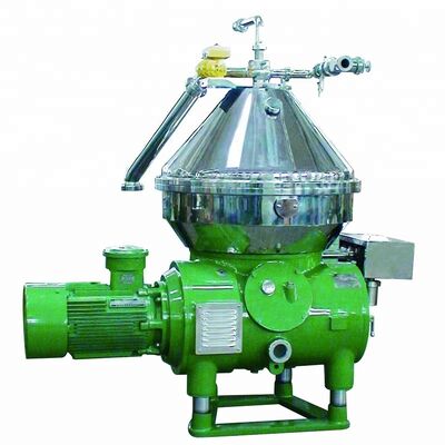 Eetbare olie schijf stapel centrifuge separator olie raffinage machine