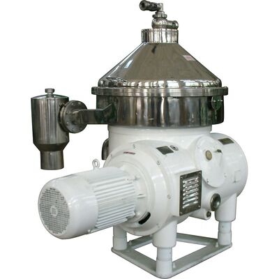 Industriële melk- en roomseparator in machines voor de zuivelverwerking