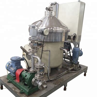 Industriële melk- en roomseparator in machines voor de zuivelverwerking